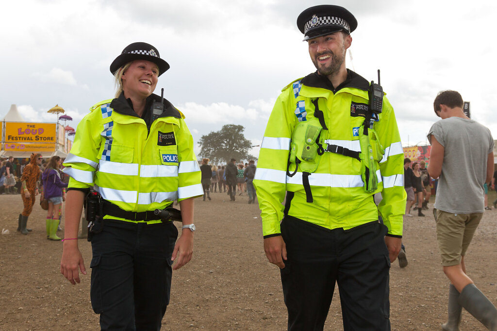 Thames Valley Police at the Reading Festival 2012